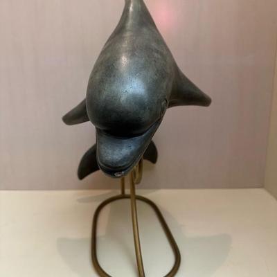 Dolphin sculpture