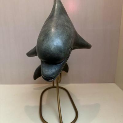 Dolphin sculpture
