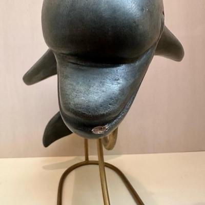 Dolphin sculpture