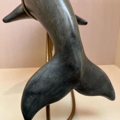 Dolphin sculpture