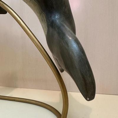 Dolphin sculpture