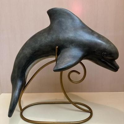 Dolphin sculpture