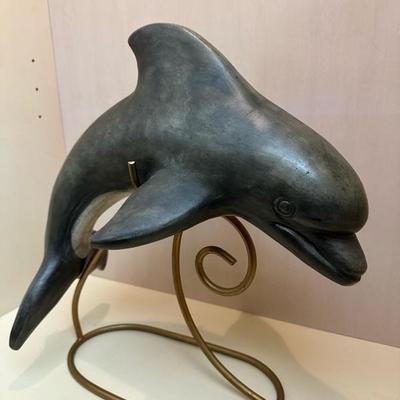 Dolphin sculpture