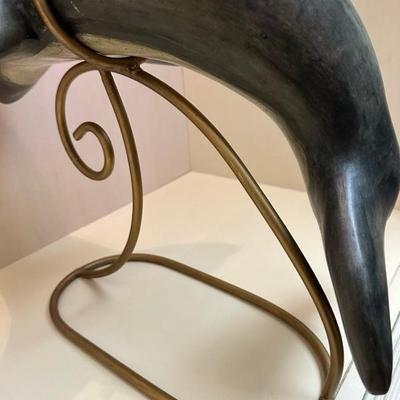 Dolphin sculpture
