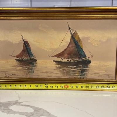 COSTMANN (20TH CENTURY) ORIGINAL OIL PAINTING ON CANVAS