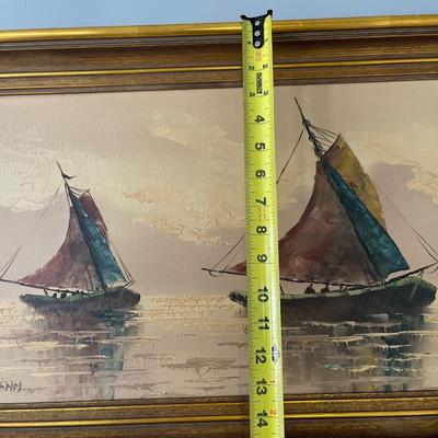 COSTMANN (20TH CENTURY) ORIGINAL OIL PAINTING ON CANVAS