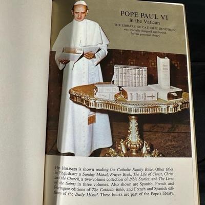 The Catholic Missal and Holy Bible 1960s.