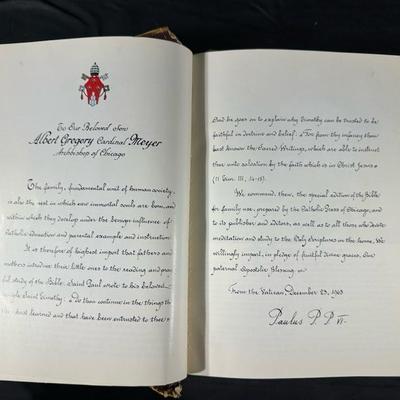 The Catholic Missal and Holy Bible 1960s.