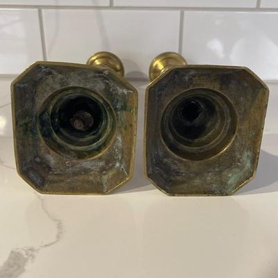 Brass 1840 Candle Sticks