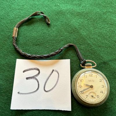 Vintage Bull’s Eye Pocket Watch