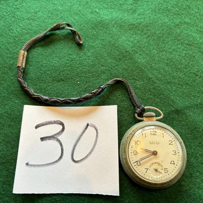 Vintage Bull’s Eye Pocket Watch