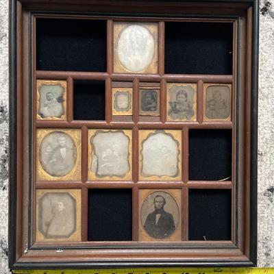 Antique Daguerreotype Photo Frames