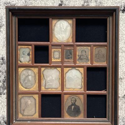 Antique Daguerreotype Photo Frames