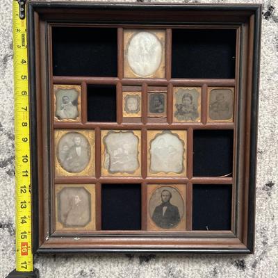 Antique Daguerreotype Photo Frames