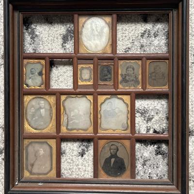 Antique Daguerreotype Photo Frames