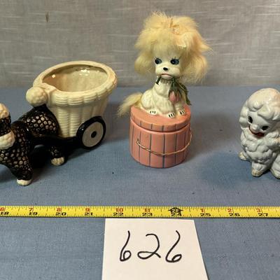 Vintage Poodle Lot
