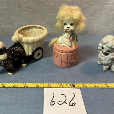 Vintage Poodle Lot