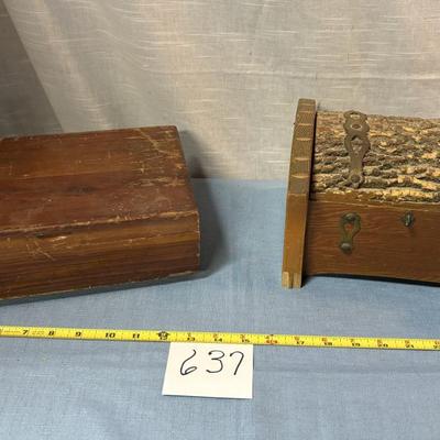 Vintage Wooden Boxes