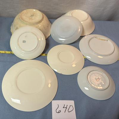 Vintage Plate Lot