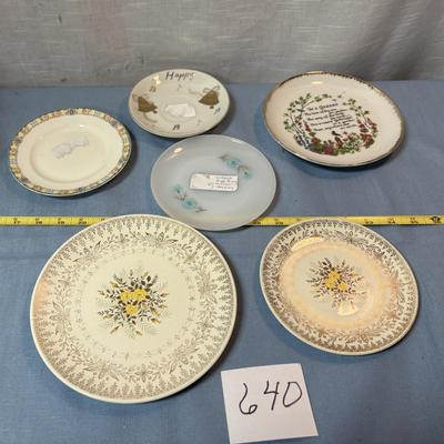 Vintage Plate Lot