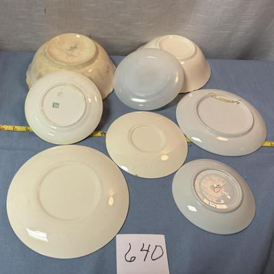 Vintage Plate Lot