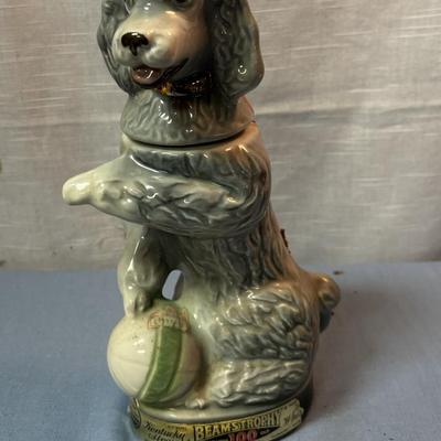 Vintage Jim Beam Poodle Decanter