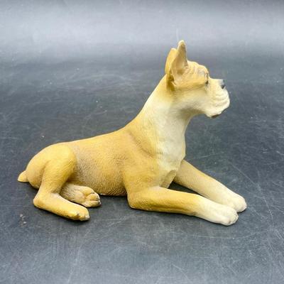 Vintage Boxer Figurine, 1996