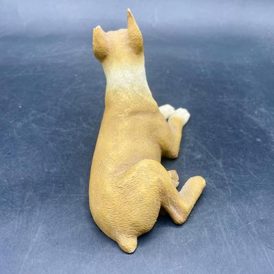 Vintage Boxer Figurine, 1996