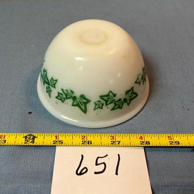 Vintage Hazel Atlas Ivy Bowl
