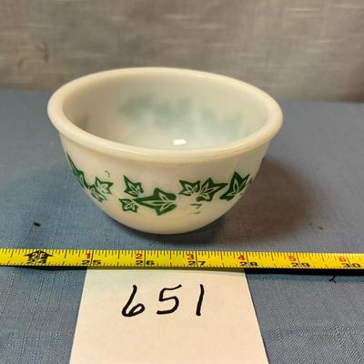 Vintage Hazel Atlas Ivy Bowl