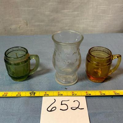 Vintage Barrel Shot Glasses