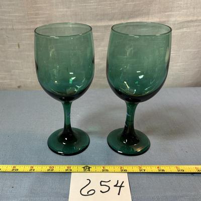 Vintage Libbey Juniper Stemmed Glasses