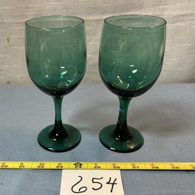 Vintage Libbey Juniper Stemmed Glasses