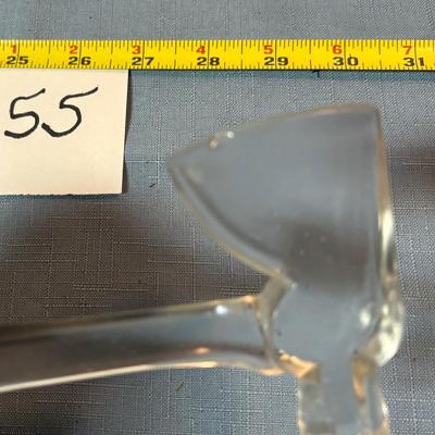 Vintage Glass Hatchet