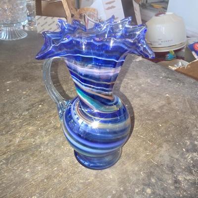 Blue vase