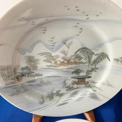 Japanese Estate China Lot Fukagawa Early Occupied Japan Noritake