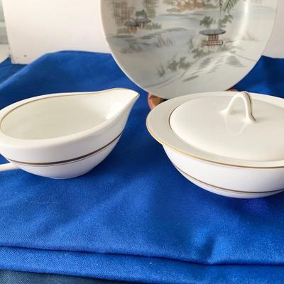 Japanese Estate China Lot Fukagawa Early Occupied Japan Noritake