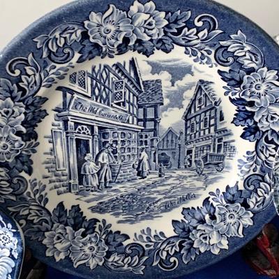 England Estate China Lot Johnson Bros Coalport Sadler