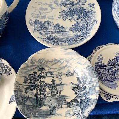 England Estate China Lot Johnson Bros Coalport Sadler
