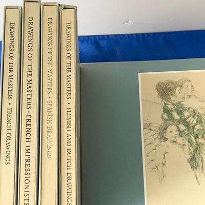 1964 Drawings of the Masters 5 Volumes In Sleeves