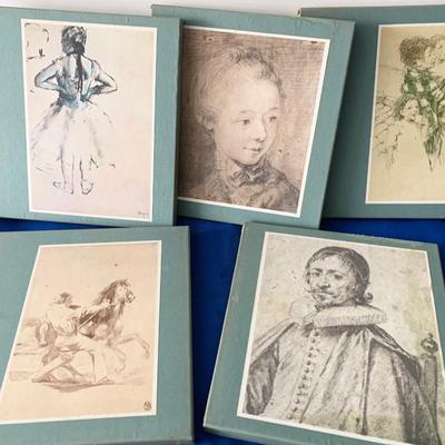 1964 Drawings of the Masters 5 Volumes In Sleeves