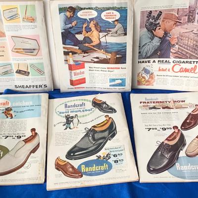 1950s Sport Magazine Lot Willie Mays Wilt Chamberlain +++