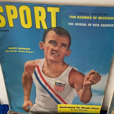1950s Sport Magazine Lot Willie Mays Wilt Chamberlain +++