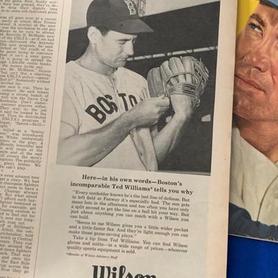 1950s Sport Magazine Lot Willie Mays Wilt Chamberlain +++
