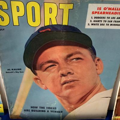 1950s Sport Magazine Lot Willie Mays Wilt Chamberlain +++