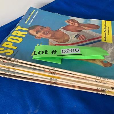 1950s Sport Magazine Lot Willie Mays Wilt Chamberlain +++