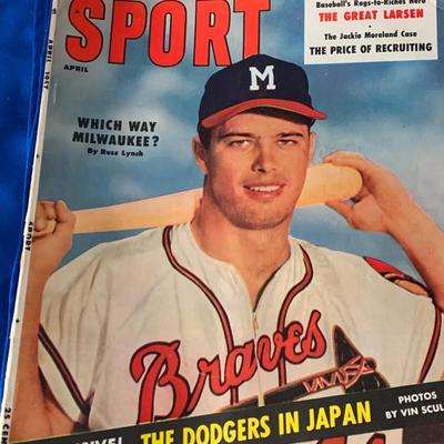 1950s Sport Magazine Lot Willie Mays Wilt Chamberlain +++