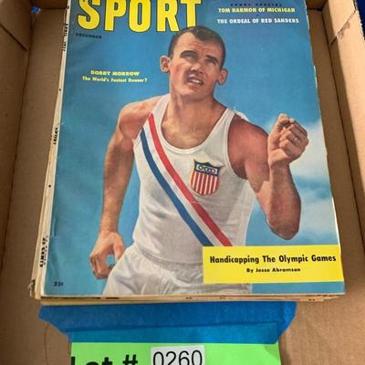 1950s Sport Magazine Lot Willie Mays Wilt Chamberlain +++