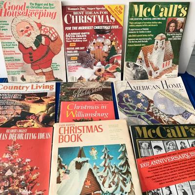 Vintage Home Decorating / Christmas Magazines
