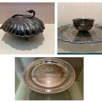 Silver Plated Dishes